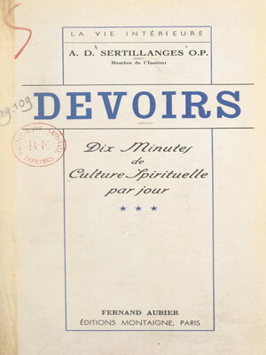 cover image of Devoirs (3)